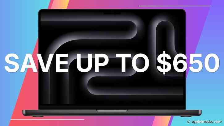 Save up to $650 on Apple's latest MacBook Pros with month-end deals