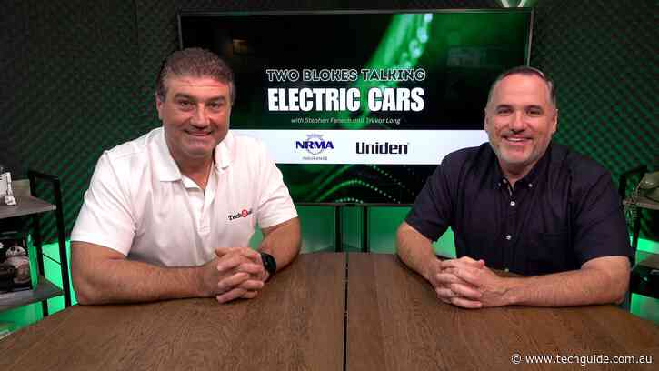 Buckle up and lend us your ears for the latest episode of Two Blokes Talking Electric Cars