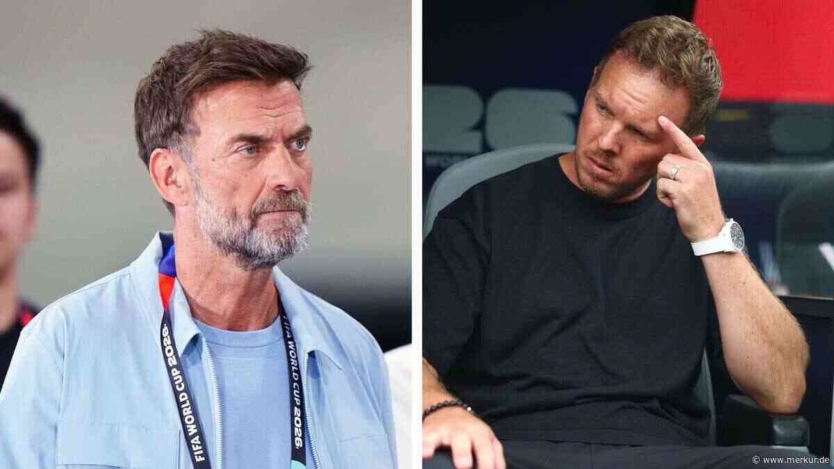 Schattentrainer im Rampenlicht: Klopp als Königslösung für Nagelsmann-Erbe?