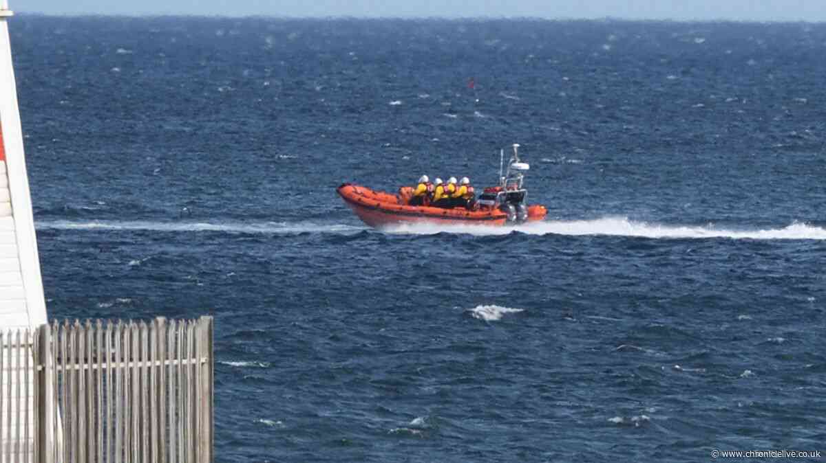 Major sea rescue operation launched for person in distress 200 yards off North East coast