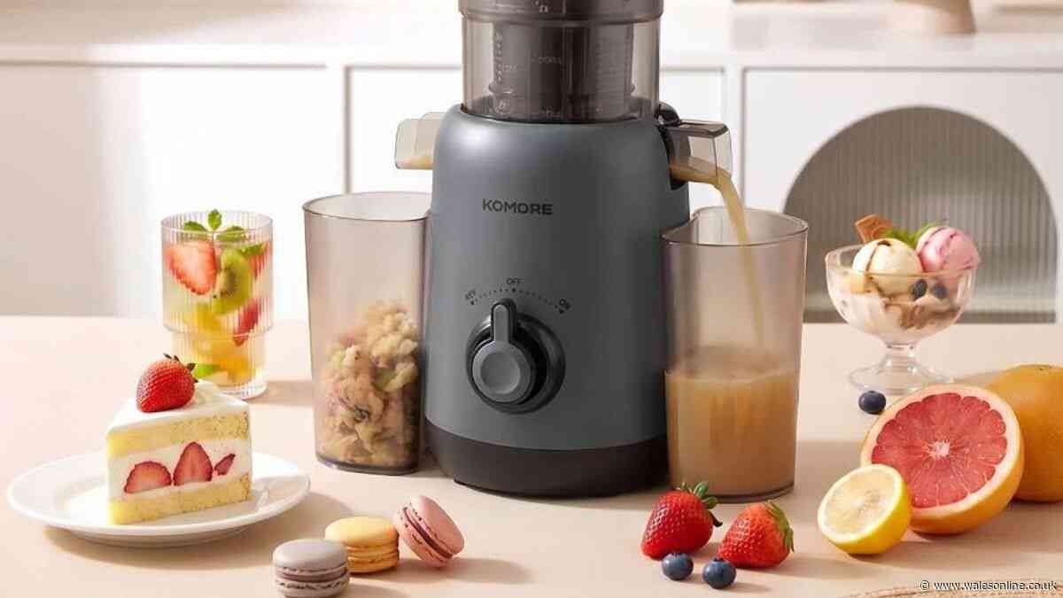 Double discount on £39 cold-press juicer 'built for healthy living' in heatwave