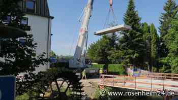 Triftbach-Brücke in Bruckmühl wird nach 60 Jahren komplett erneuert