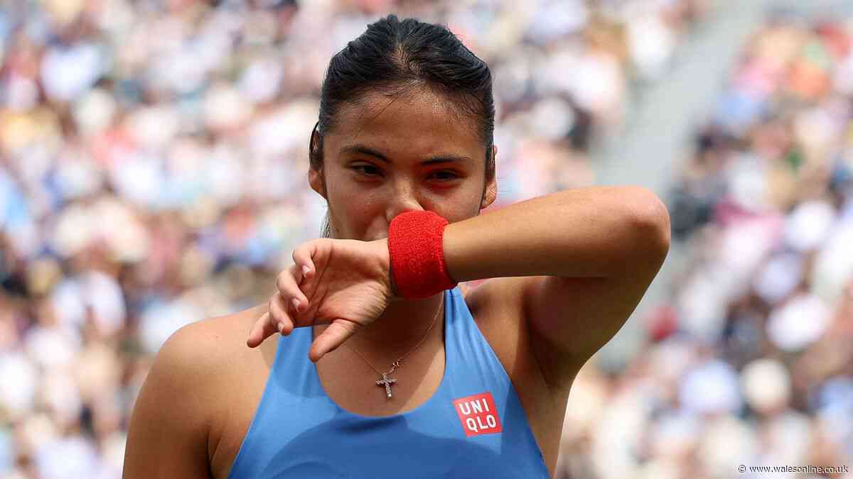 Emma Raducanu left Wimbledon members fuming and was forced into outfit change