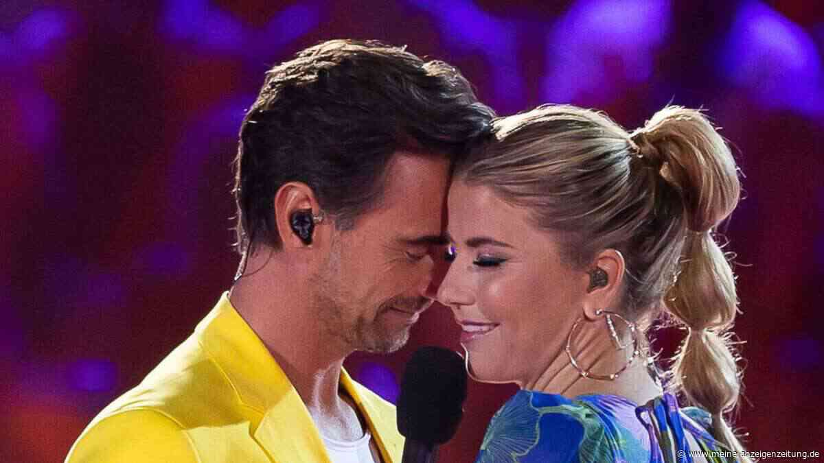 Kuss auf der Bühne? Beatrice Eglis und Florian Silbereisens Auftritt sorgt für Aufsehen