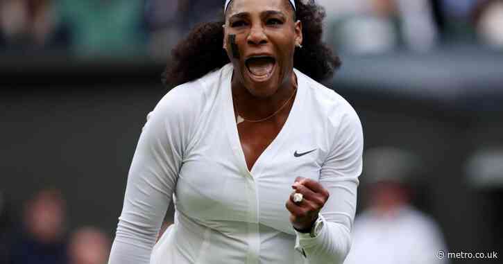 When is Serena Williams playing at Wimbledon and why has she returned to tennis?