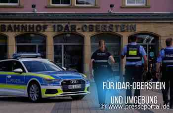 POL-PDTR: Pressemeldung der Polizeiinspektion Idar-Oberstein zum vergangenen Wochenende