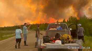 Northern Manitoba evacuations continue Sunday as wildfire threat grows