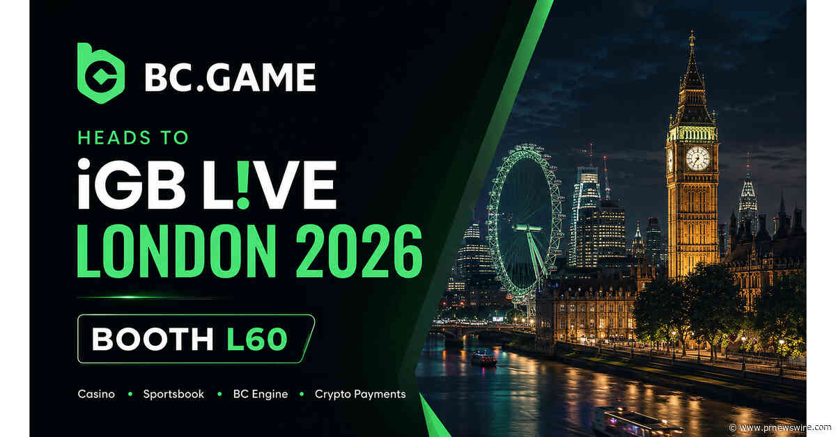 BC.GAME Showcases Its Crypto-First iGaming Ecosystem at iGB L!VE 2026