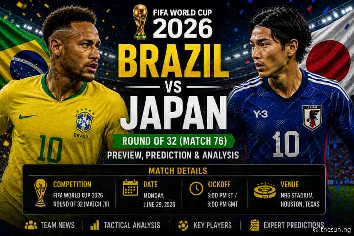 World Cup: Everything to know about Brazil vs Japan match