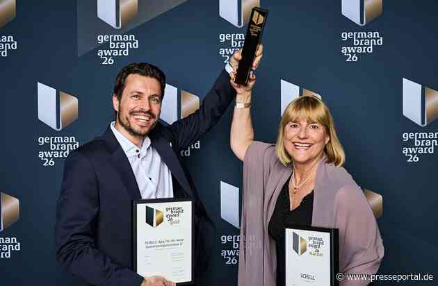 Armaturenhersteller SCHELL untermauert Markenstärke: Zweifacher Sieg beim German Brand Award 2026