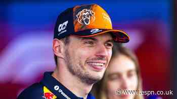 Verstappen laughs about Silverstone sim laps
