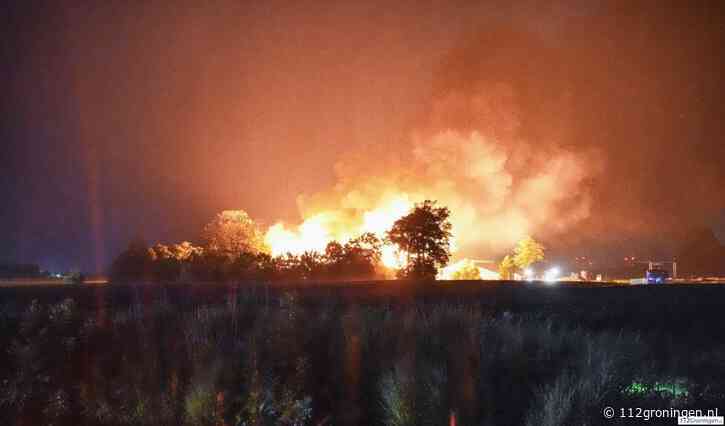 10 branden door blikseminslag in o.a. Toornwerd & Middelstum & Zuidwolde & Haren