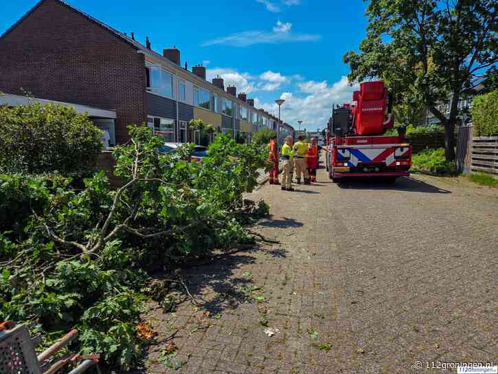 Brandweer Winschoten drie keer in actie