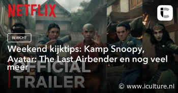 Weekend kijktips: Kamp Snoopy, Avatar: The Last Airbender en nog veel meer