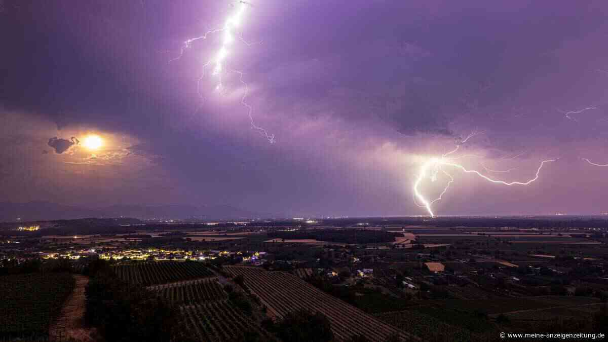 Abkühlung nach Extremhitze: DWD warnt vor Unwettergefahr mit Starkregen, Hagel und Sturmböen