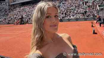 BBC's new Wimbledon glamour pundit Eugenie Bouchard says she can't handle the heat in London - just 24 hours after arriving for work mid-heatwave