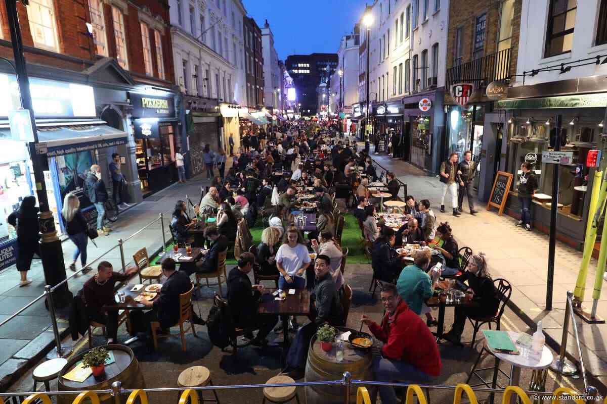 Sadiq Khan 'to force Soho al fresco dining' in face of opposition