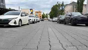 Marda Loop businesses, residents frustrated with monthly maintenance of paving stones