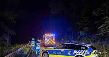 Sturmschäden bei Dörfleins: Feuerwehr muss mit Drehleiter ausrücken