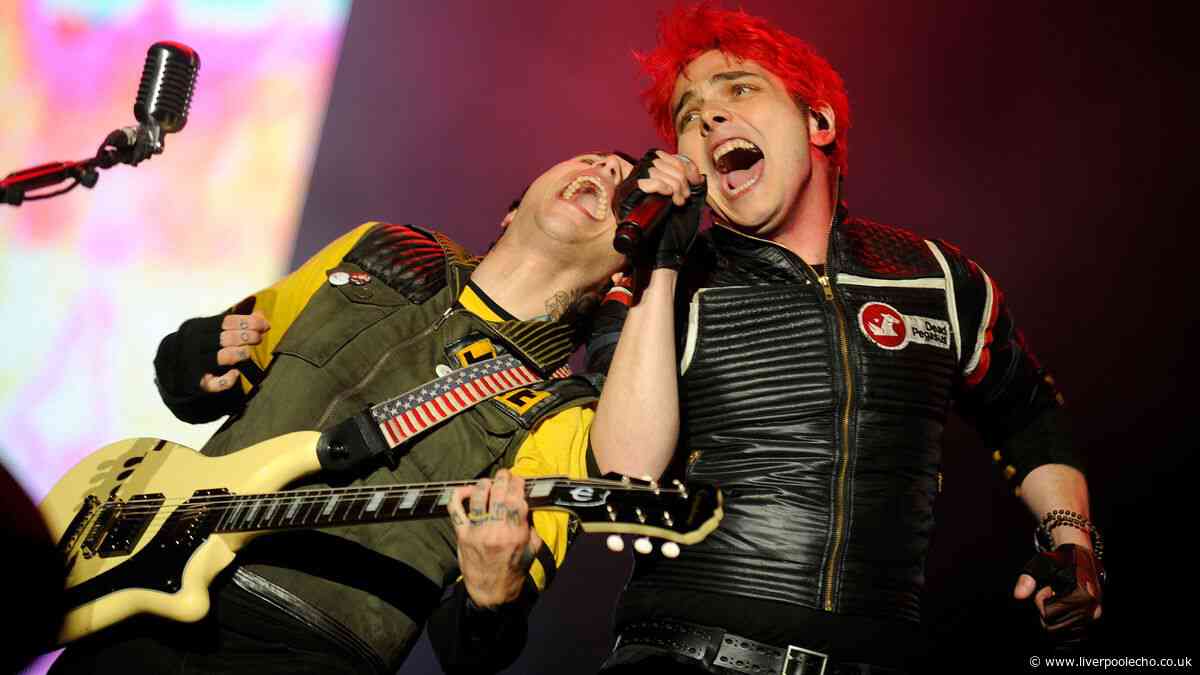 My Chemical Romance Anfield Liverpool stage times, setlist, tickets, support acts