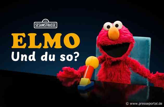 Monster am Mikro: Elmo aus der Sesamstraße startet Videopodcast „Elmo – und Du so?“