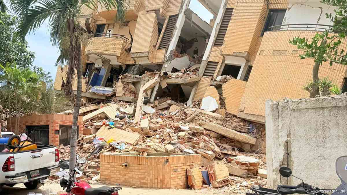 Hoffnung und Verzweiflung im Erdbebengebiet von Venezuela