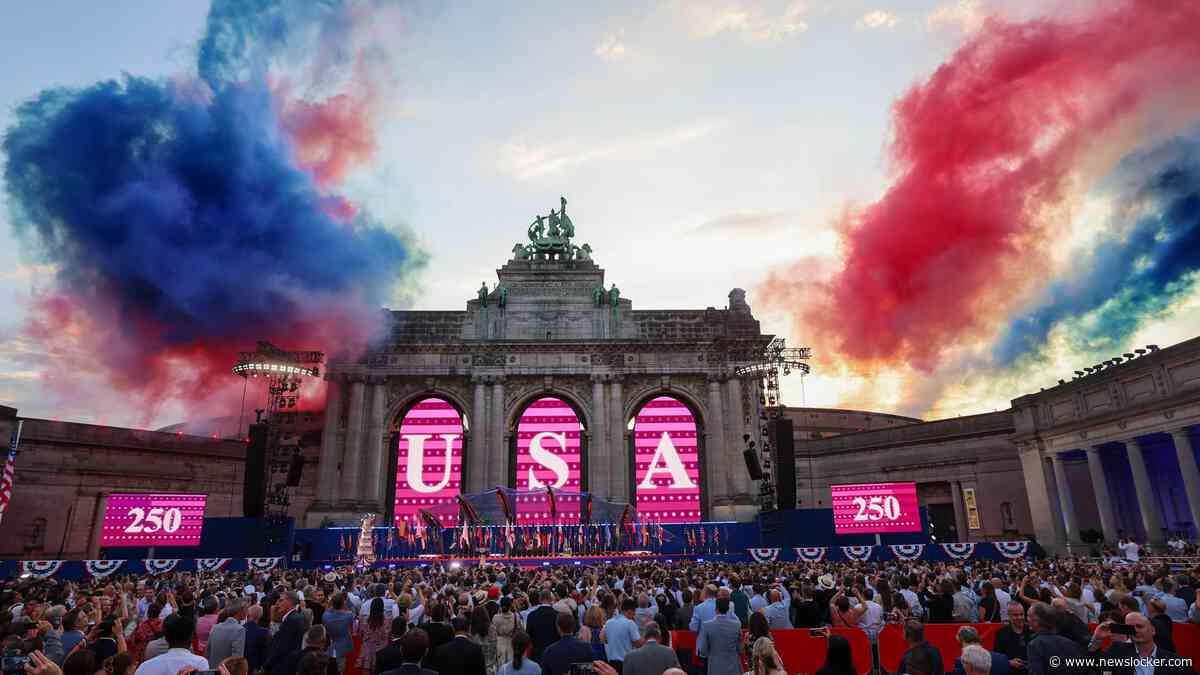 VS vieren 250e verjaardag in Brussel: megafeest van 5,5 miljoen dollar en gouden ring met diamanten voor Trump