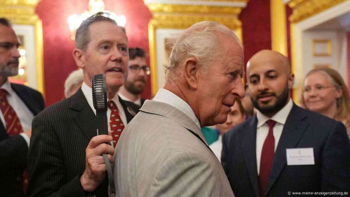 Über 30 Grad im Palast: So kämpft König Charles gegen Hitze