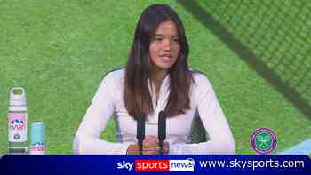 Raducanu explains Wimbledon withdrawal and wanted to risk injury