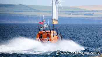 RNLI and coastguard helicopter called to dramatic rescue of distressed person in sea