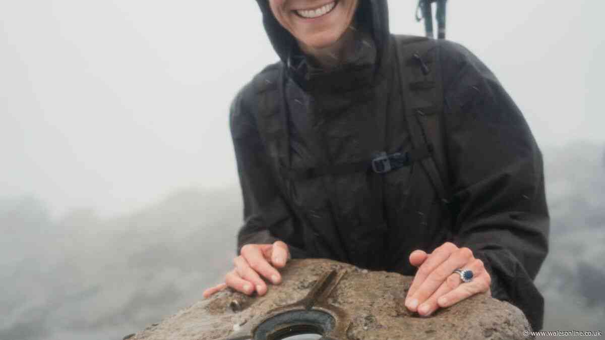 Kate Middleton issues powerful message after finishing Three Peaks Challenge on Snowdon