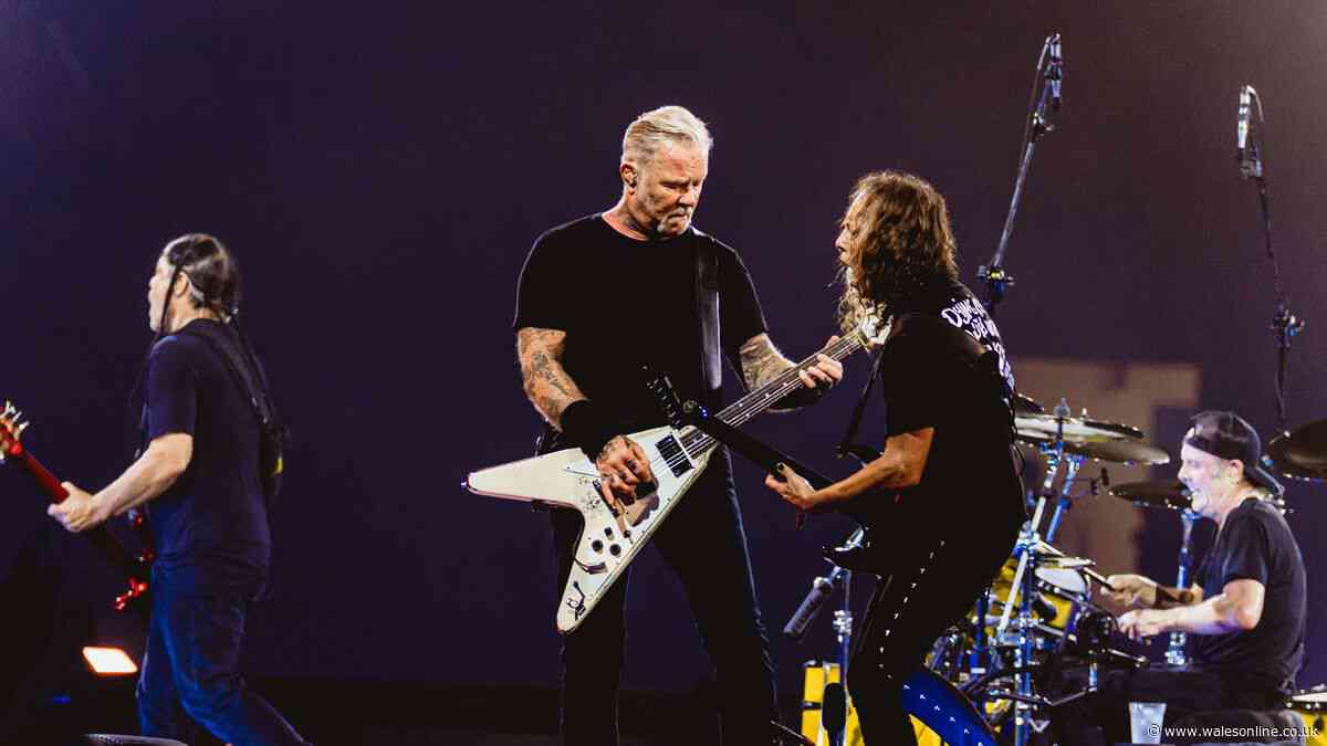 Metallica's amazing gift to Cardiff that will help thousands of struggling families in the city