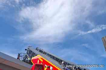 FW Bocholt: Entstehungsbrand in Gewerbeobjekt