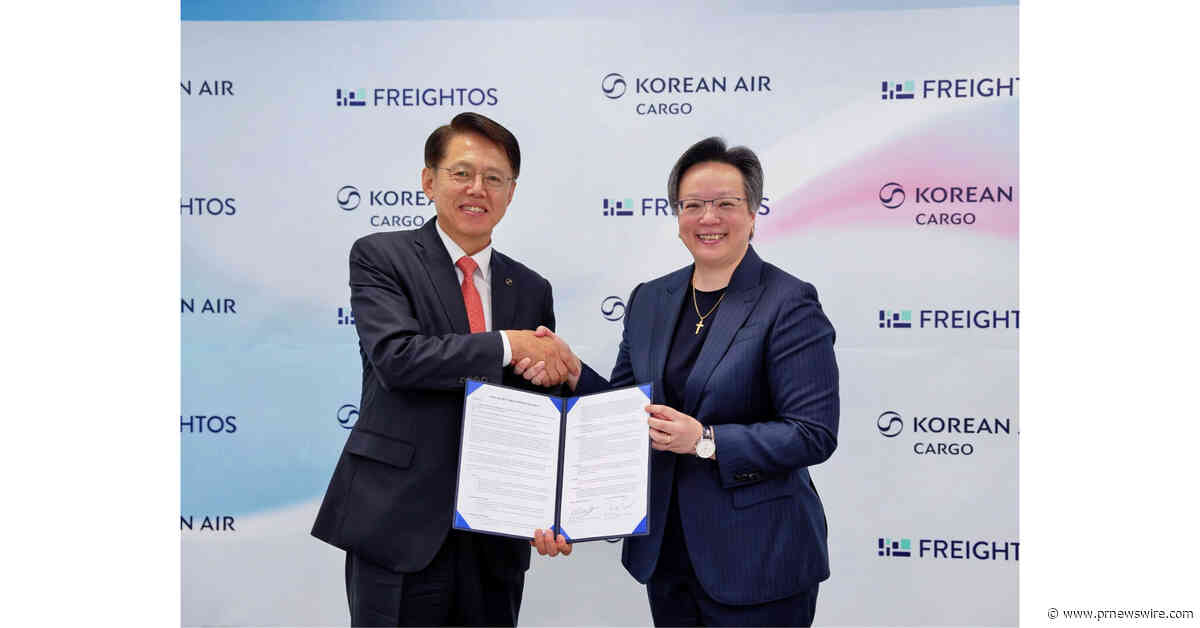Korean Air Integrates Direct eBooking Access via Freightos