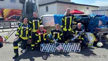Erneut Deutscher Meister: Die Neuburger Feuerwehr macht das Titel-Triple perfekt