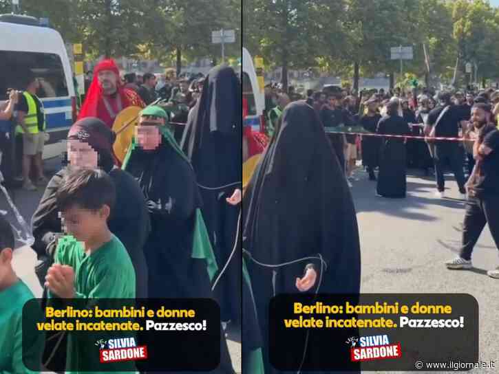 Choc a Berlino, bambini e donne legati durante la processione dell’Ashura