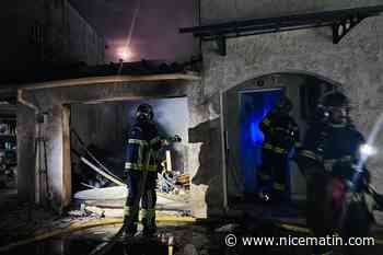 Un incendie se déclare dans une maison près de Grasse, une vingtaine de sapeurs-pompiers mobilisée
