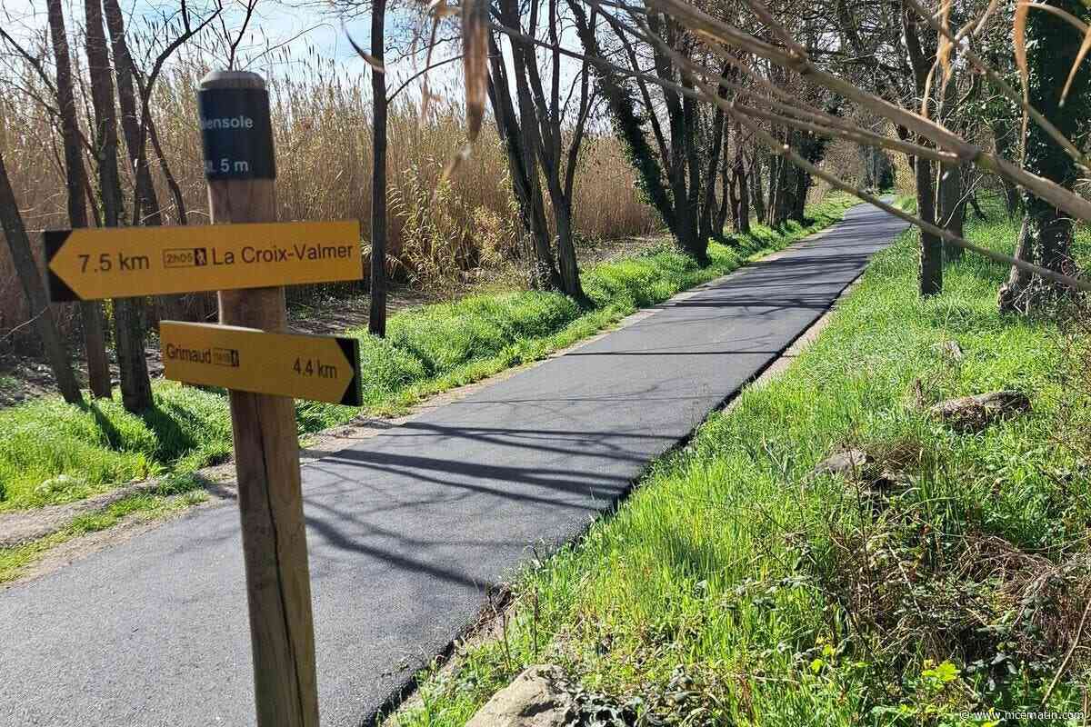 « Cette passerelle a été livrée, mais ce n’est pas pour autant que la piste va être réalisée » : entre Cogolin et les Marines, la piste cyclable à nouveau dans les plans ?