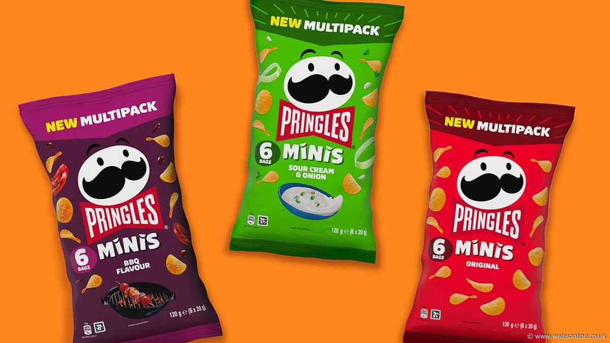 Pringles shrink with new smaller version in a bag launching in July