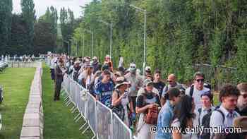 Wimbledon tell eager tennis fans NOT to arrive looking for a ticket today with 10,000 spectators already queuing at 8.30am on Day One