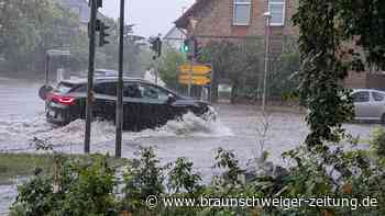 Auf Hitze folgen Unwetter in der Region Braunschweig-Wolfsburg – teils Straßen überschwemmt
