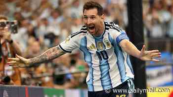 OLIVER HOLT: I've witnessed Lionel Messi's greatest moments and it's been a joy. While Cristiano Ronaldo drags Portugal down, Argentina's genius is footballing beauty. Now that every game might be his last, it's time to savour every kick