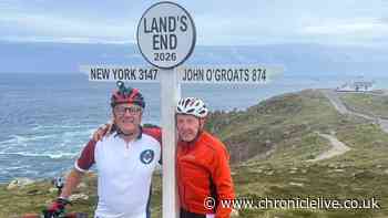 Meet the 83-year-old North East cyclist aiming to break a world record