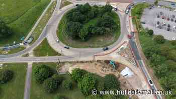 Month-long closure of road for Wawne Road/Bude Road roundabout works