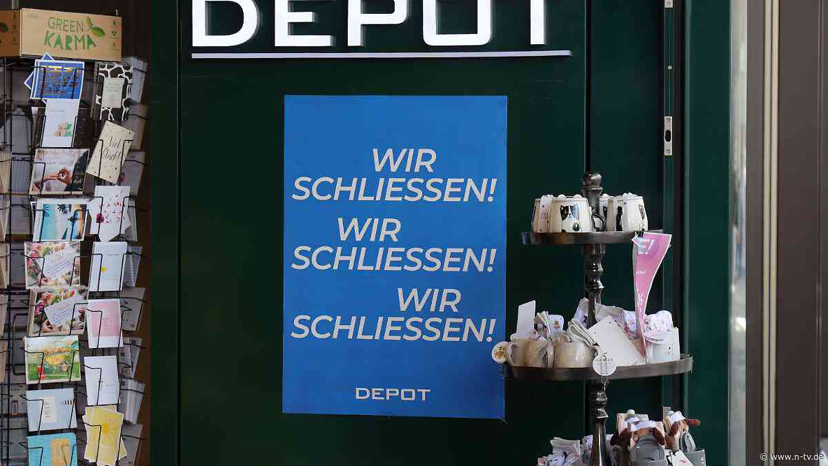 Räumungsverkauf läuft: Depot schließt deutschlandweit mehr als 60 Filialen