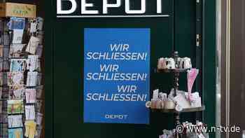 Räumungsverkauf läuft: Depot schließt deutschlandweit mehr als 60 Filialen