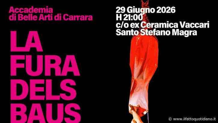 La Furia dels Baus va in scena a La Spezia con “Codice Umano”. Lo spettacolo (già sold out) è promosso dall’Accademia di Belle Arti di Carrara