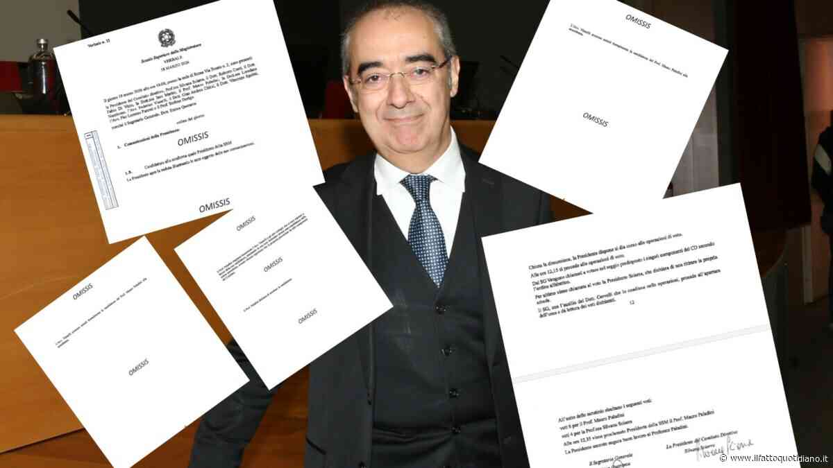 Dalla Scuola della magistratura verbali pieni di “omissis” sull’elezione del presidente Paladini, uomo di Mantovano