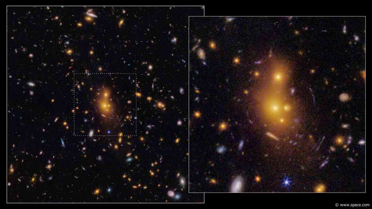 The James Webb Space Telescope peered into one of the universe's oldest galaxy clusters, and scientists can't explain what they saw