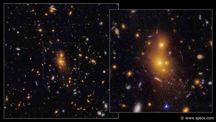 The James Webb Space Telescope peered into one of the universe's oldest galaxy clusters, and scientists can't explain what they saw